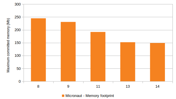 Micronaut max memory usage